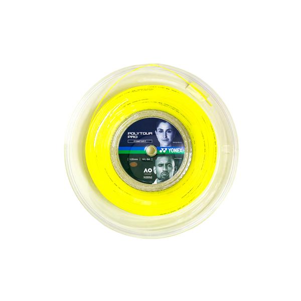 ロール】ヨネックス ポリツアープロ フラッシュイエロー｜1.25mm