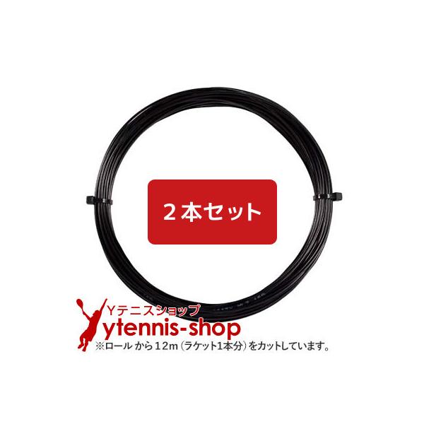 【12mカット品】ヘッド ベロシティ マルチ ブラック｜1.25mm x２本セット