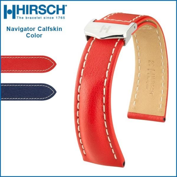 時計ベルト バンド 腕時計バンド HIRSCH ヒルシュ Selection Navigator