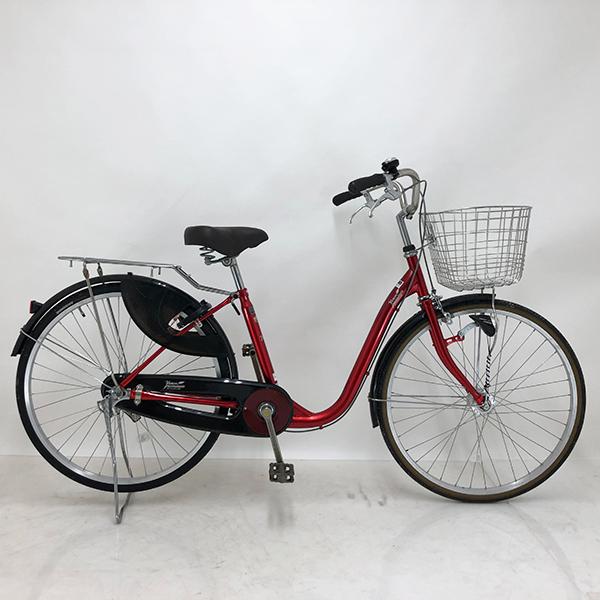 整備済み中古自転車 26インチ 税別￥7.980- 軽快車 ピンク（色アセ）928