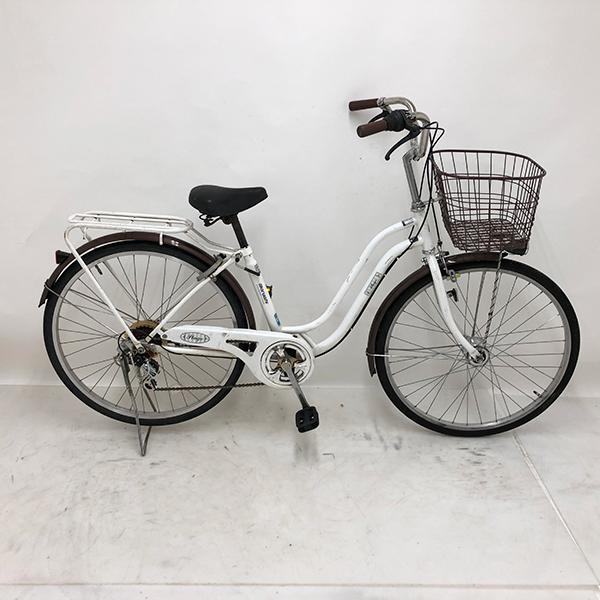 10%OFF】中古 自転車 激安 軽快車 国内メーカー Plage 26インチ 外装6 