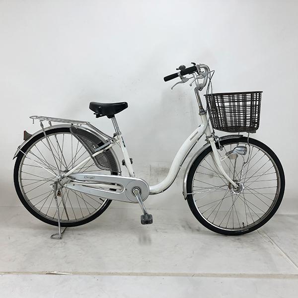 10%OFF】中古 自転車 激安 軽快車 ブリヂストン Caruc 26インチ 内装3 