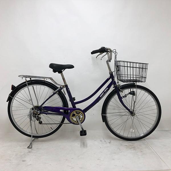 10%OFF】中古 自転車 激安 軽快車 国内メーカー BOBBY TOWN 26インチ 