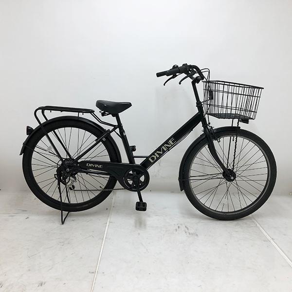 10%OFF】中古 自転車 激安 軽快車 国内メーカー DIVINE 26インチ 外装6