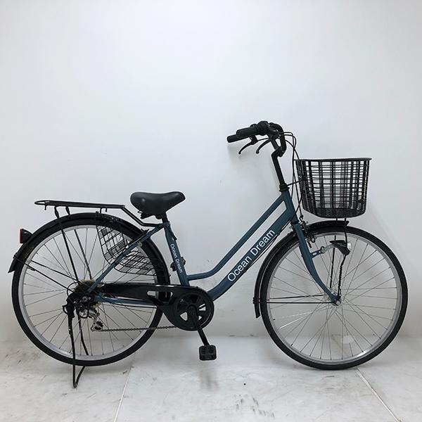 10%OFF】中古 自転車 激安 軽快車 国内メーカー OCEAN DREAM 26インチ