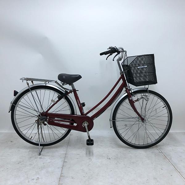 10%OFF】中古 自転車 激安 軽快車 国内メーカー marukin 26インチ 内装