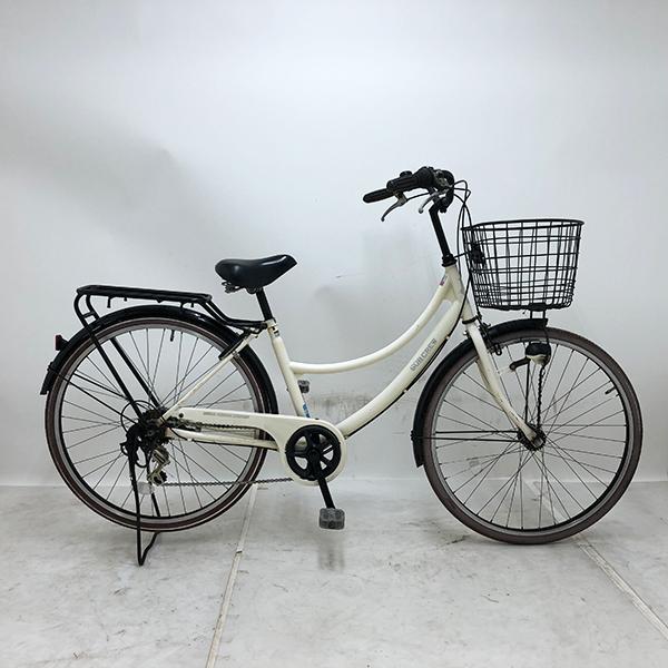 10%OFF】中古 自転車 激安 軽快車 国内メーカー SUB CREW 26インチ 