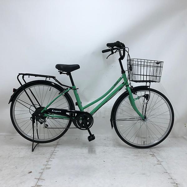 #1163　⭐フル装備の２６㌅⭐　整備済み中古自転車 10%OFF】中古 自転車 激安 軽快車 国内メーカー maruishi Legere 26