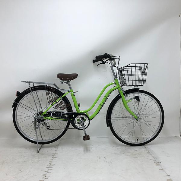 10%OFF】中古 自転車 激安 軽快車 国内メーカー Circle 26インチ 外装6 