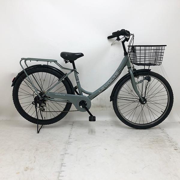 【10%OFF】中古 自転車 激安 軽快車 国内メーカー LEVOLTE 26×1.95インチ 外装6段 整備士点検済み