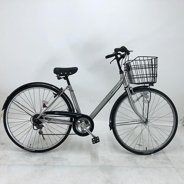 GIONA シティサイクル ブラック 27インチ