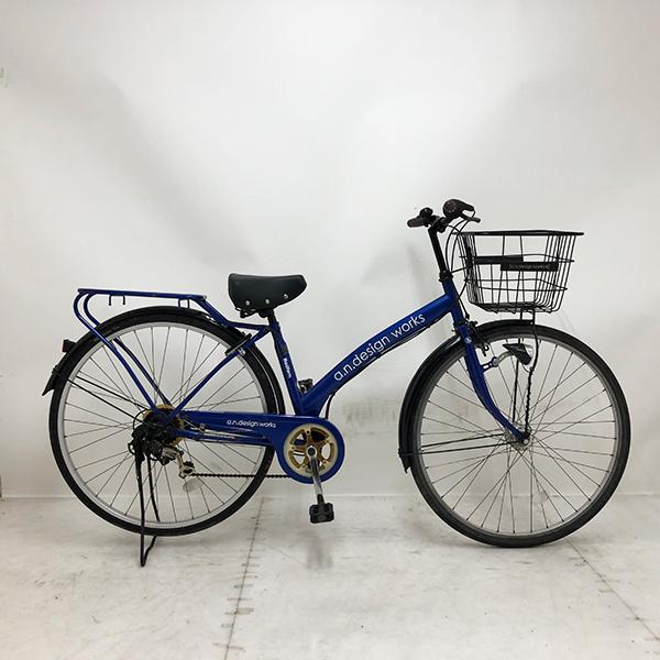 10%OFF】中古 自転車 激安 軽快車 国内メーカー a.n.design works Red