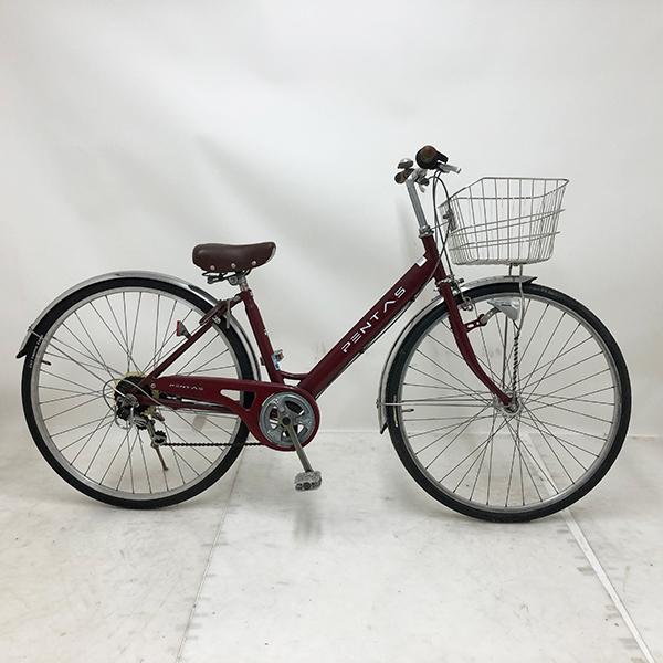10%OFF】中古 自転車 激安 シティサイクル 国内メーカー PENTAS 27