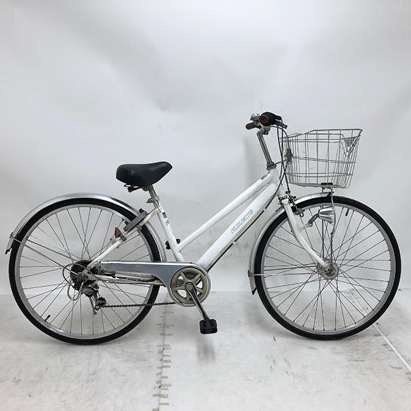 【10%OFF】中古 自転車 激安 シティサイクル 国内メーカー ALOUETTE  26インチ 外装6段 整備士点検済み