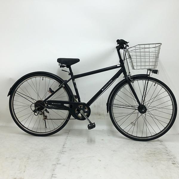 【10%OFF】中古 自転車 激安 シティサイクル 国内メーカー DORACO CROSS  27インチ 外装6段 整備士点検済み