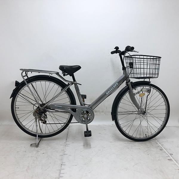 【10%OFF】中古 自転車 激安 シティサイクル 国内メーカー ANTE LOPE  26インチ 外装6段 整備士点検済み