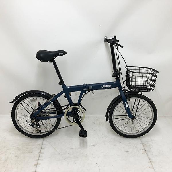 10%OFF】中古 自転車 激安 折り畳み自転車 国内メーカー JEEP 20インチ 