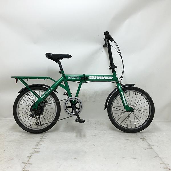 10%OFF】中古 自転車 激安 折り畳み自転車 国内メーカー HUMMER 20 