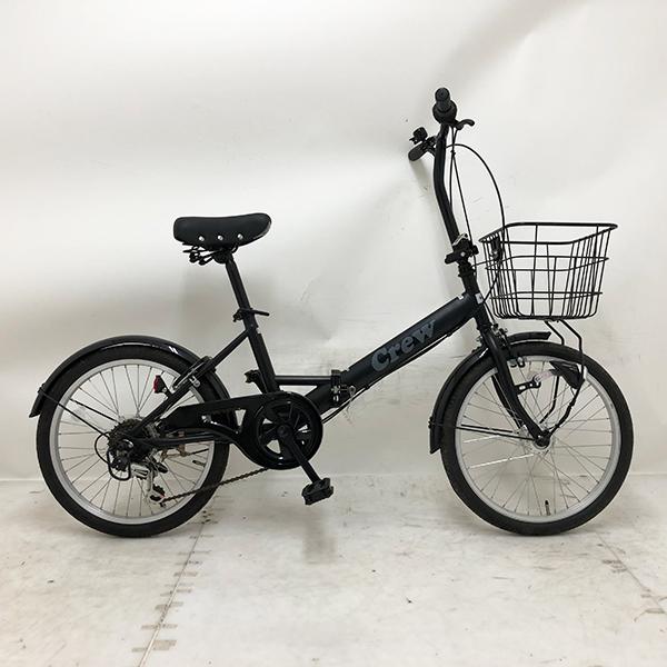 10%OFF】中古 自転車 激安 折り畳み自転車 国内メーカー Crew 20インチ