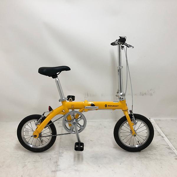 んけわーい 中古ルノー折り畳み 14インチ 変速無 軽整備 防犯登録 んけわーい様専用 中古ルノー折り畳み 14インチ 変速無 軽整備 防犯