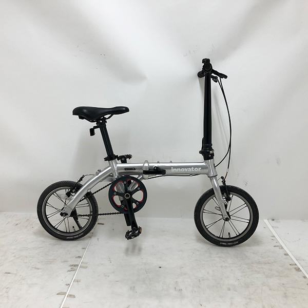 【10%OFF】中古 自転車 激安 折り畳み自転車 国内メーカー innovator 14インチ 変速なし 整備士点検済み