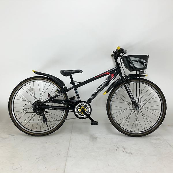 ◇ ◆ ◇ ◆ ◇ 商 品 情 報 ◇ ◆ ◇ ◆ ◇【外観ランク】　Aランク【リユース・中古】　ジュニアサイクル【メーカー】　ブリヂストン【タイヤ】　　26インチ【ギア】　　　外装7段【カラー】　　ブラック系LEDオートライトローラーブレ...