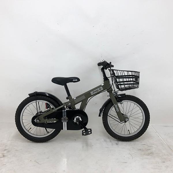 【中古】Jeep 16インチ　子供用自転車 青色 中古】Jeep 16インチ 子供用自転車 青色 - メルカリ