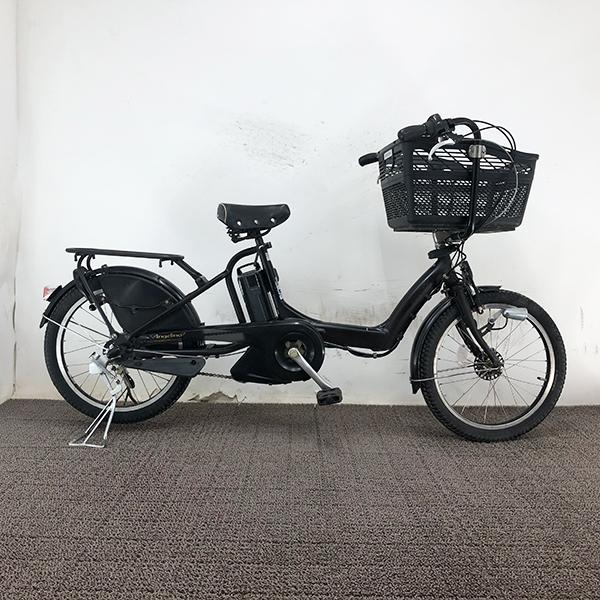 BRIDGESTONE Angelino 20インチ ブラック 中古電動自転車 楽々電動