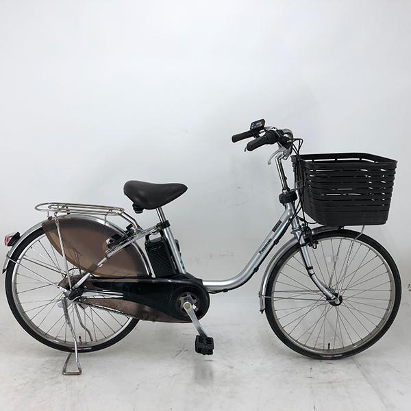 【送料込み】パナソニック Panasonic 電動自転車 viviDX充電器付き Panasonic VIVIDX電動アシスト自転車キレイな自転車26インチ