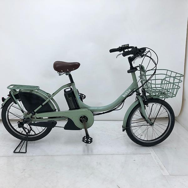 電動自転車ブリヂスト　Bikke　20インチ　3段　8.7Ah充電器あり BRIDGESTONE 【20%OFF】中古 自転車 激安 電動アシスト 子供乗せ