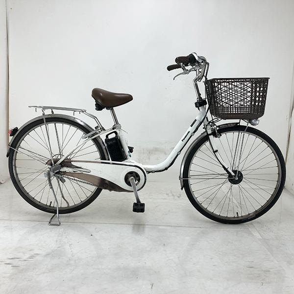 ＜動作・美品車＞パナソニック・電動アシスト自転車・26インチ VIVI・チャージD・バッテリー新品 パナソニック電動アシスト自転車 ビビ・SX26インチ マットモスグリーン