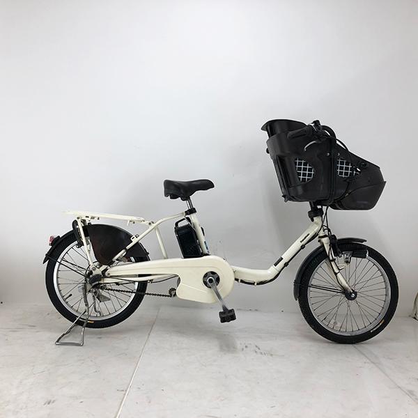 339　Panasonic　子供乗せ電動アシスト自転車　20インチ　丁寧に整備済み　中古自転車 Panasonic（パナソニック） 【20％OFF】中古 自転車 激安 子供乗せ小径