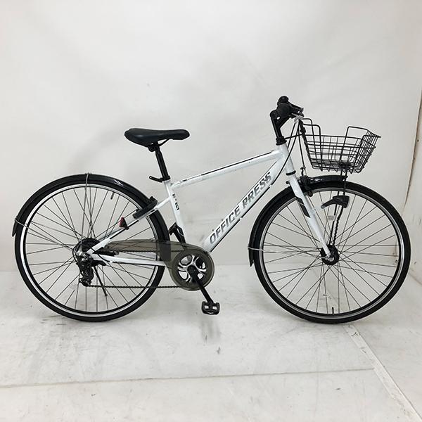 10%OFF】中古 自転車 激安 クロスバイク OFFICE PRESS 700x32c 外装7段 