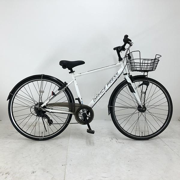 10%OFF】中古 自転車 激安 クロスバイク OFFICE PRESS 27インチ 外装7 