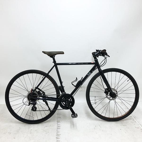 10%OFF】中古 自転車 激安 クロスバイク FUJI FEATHER CXF 700x25c (前