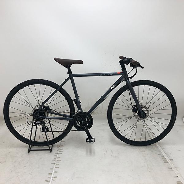 10%OFF】中古 自転車 激安 クロスバイク Fuji feather CXF 700x35c (前