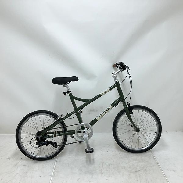 【10%OFF】中古 自転車 激安 小径車 BIANCHI PISA 20インチ 外装7段 整備士点検済み