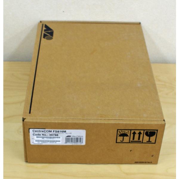 （新品）アライドテレシス CentreCOM FS816M スイッチ レイヤー2インテリジェントスイッチ(10/100M、GbE) CODE39788