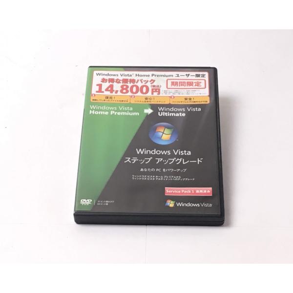 開封済みですが、付属品を含めて全て揃っています。購入時のままです。CD-ROMは美品ですので、読み取りエラーはありません。認証完全保障付!!Windows Vista Home Premiumユーザー限定、Windows Vista Ult...