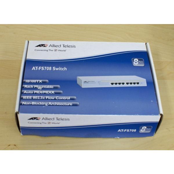 （未使用品）アライドテレシス スイッチ AT-FS708