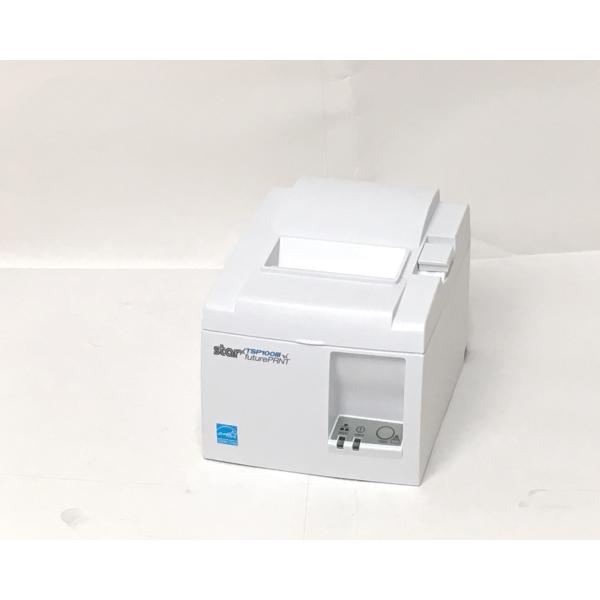 優良中古）レシートプリンタ Star TSP143III (LAN/80mm)グレー : kiki