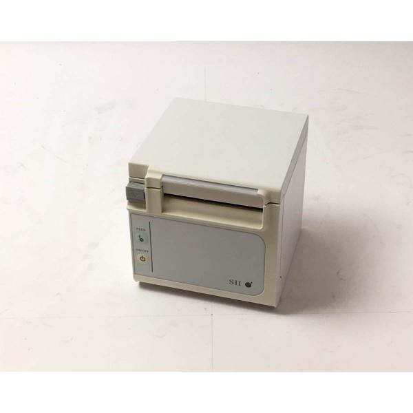 【商品説明】USB対応。色はホワイトです。レシート幅80mmに対応しています。前面排出形。  【メーカー】SII 【型番】RP-E11 RP-E11-W3FJ1-U【オプション】本体とACアダプタが付属します 【状態】本体　黄ばみが薄くあり...