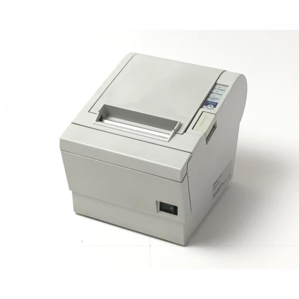 【商品説明】パラレルレシートプリンタです。パラレルインターフェース。用紙サイズは80mmです。【メーカー】EPSON【型番】TM-T883 M129C【オプション】本体のみ【状態】中古品ですが、大きなキズや汚れはありません。プリンターヘッド...