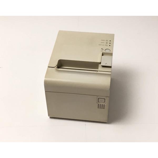 【商品説明】LANインターフェース。用紙サイズは58mmです。【メーカー】EPSON【型番】TM-T90　M165A 121【オプション】本体のみ【状態】中古品です。本体は全体的に黄ばみがあります。大きなキズ、汚れはありません。印字状態も問...