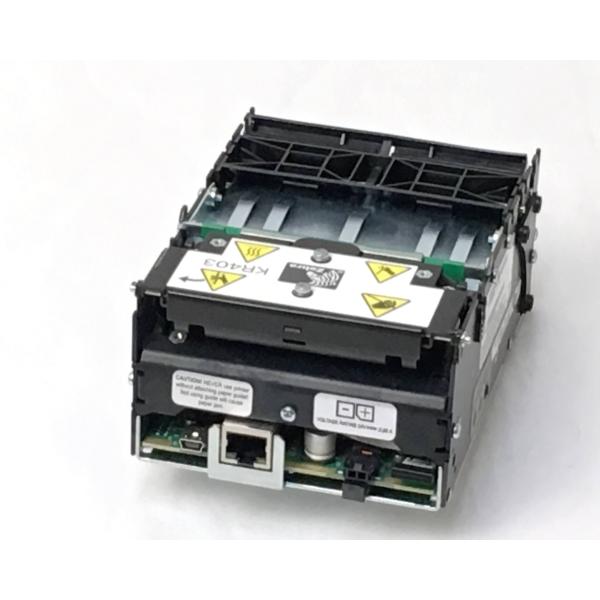 【商品説明】LAN/USBインターフェース。用紙サイズは80mmです。 【メーカー】Zebra【型番】KR403 【オプション】 本体と専用ACアダプタが付属します。【状態】 キズ、汚れはなく非常にきれいです。印字もきれいに出来ました。設定...