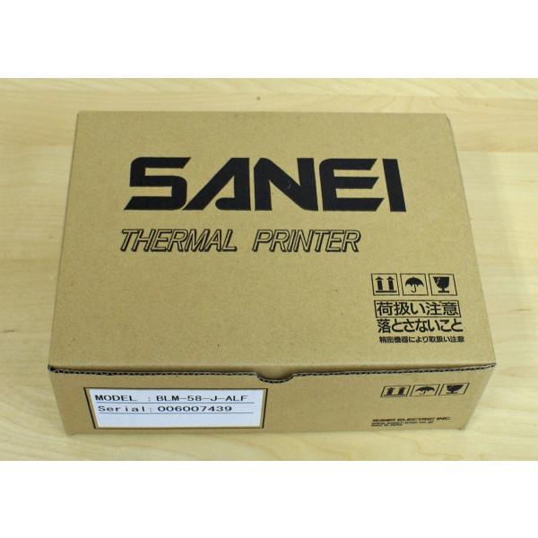【商品説明】小型サーマルプリンターです。 【型番】BLM-58-J-ALF【メーカー】三栄電機【付属品】全て付属します。リチウム電池は別売りになります。ACアダプタは付属します。【インターフェース】シリアル/IrDA【状態】新品【保証】新品...