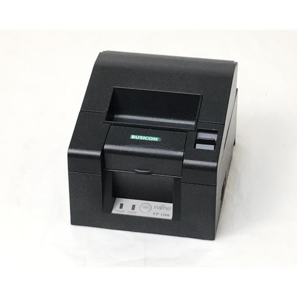 インターフェースはUSB / シリアル接続です。レシート幅は80mmです。 【メーカー】富士通【型番】FP-1100-USRS【仕様】 【オプション】 本体と専用ACアダプタ　ACケーブルが付属します。レシート区切り板は付属しません。【状態...