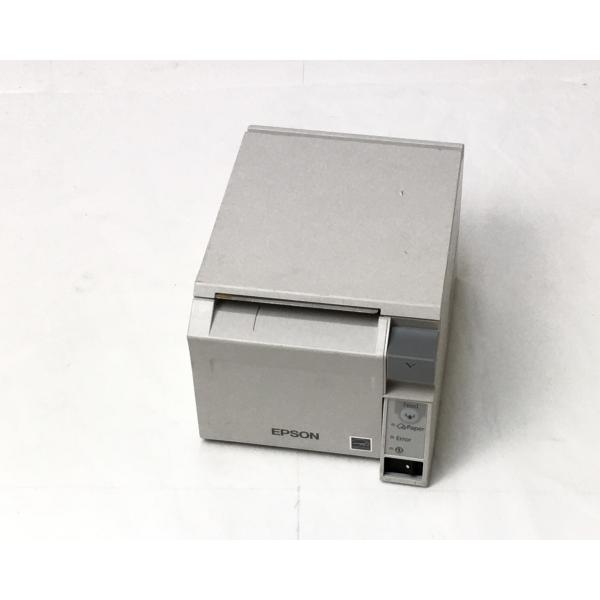 インターフェースはUSB接続です。レシート幅は80mmです。 【メーカー】EPSON【型番】TM-T70II TM702UD241【仕様】 【オプション】 本体のみです【状態】 本体はほぼ未使用ですのできれいです。動作に問題はありません 印...