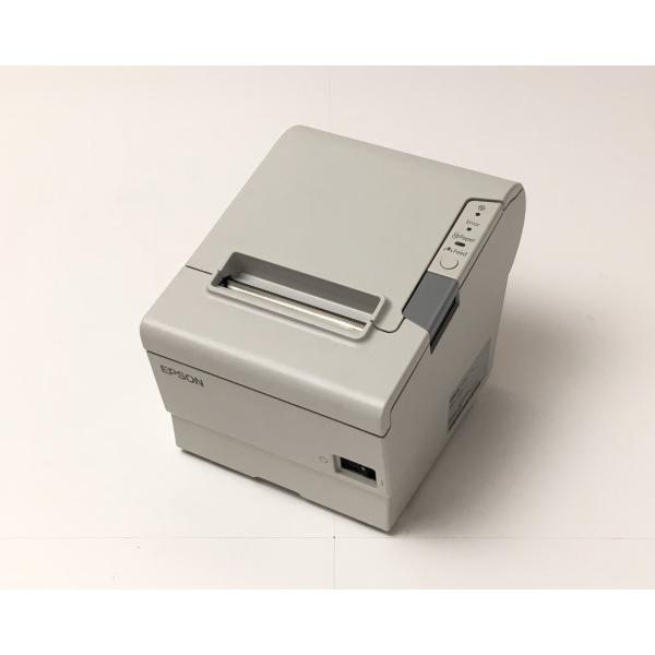 【商品説明】スマートレシートプリンターです。LANインターフェース。用紙サイズは80mmです。【メーカー】EPSON【型番】TM-T885-i M265A 797 or 770【オプション】本体、AC電源が付属します【状態】中古品ですが、使...