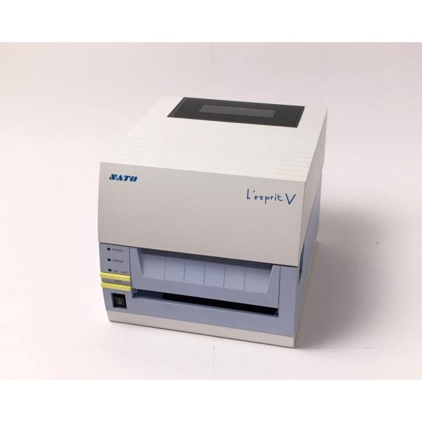 ◆中古 ラベルプリンタ SATO Lesprit（レスプリ)T408vCUT USB／有線LAN対応 カッタ付き 中古）SATO レスプリ（Lesprit） T408v CT (USB/RS232C) : kiki - 通販